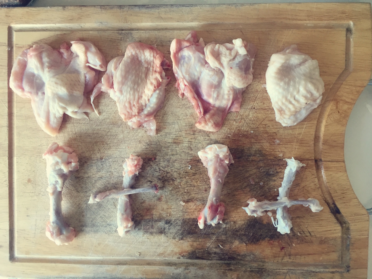祕製醬汁雞腿肉的做法 步骤2