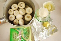 蒜香焗蘑菇的做法 步骤1