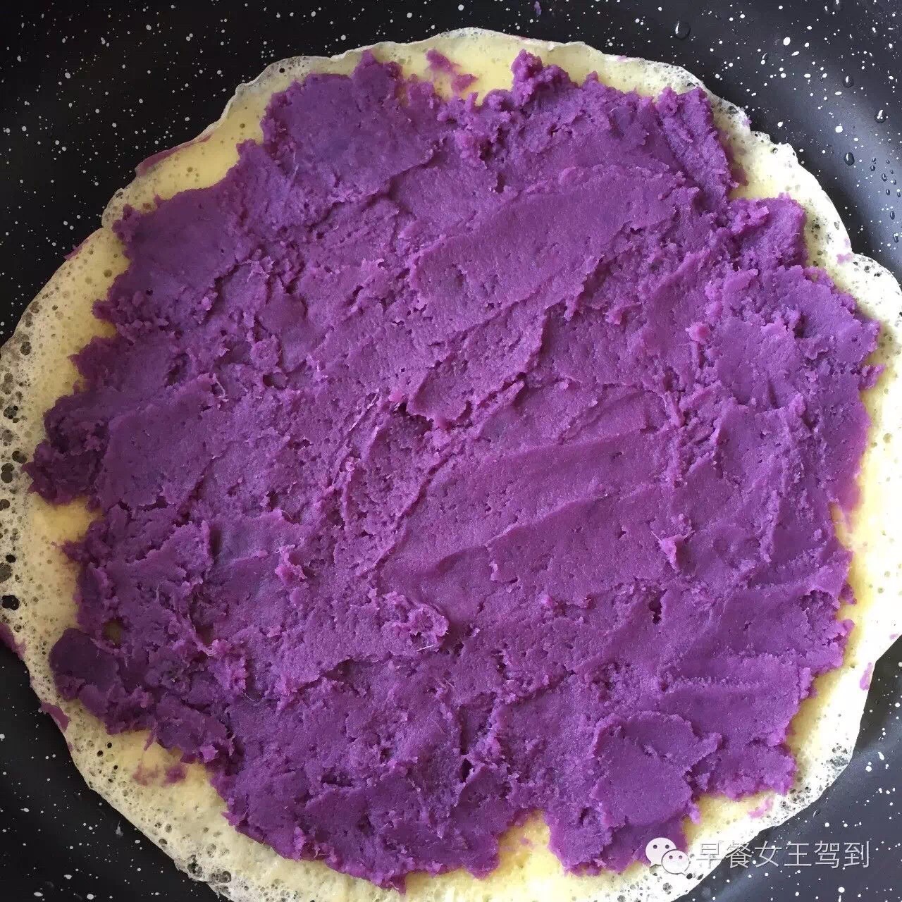 紫薯蛋卷的做法 步骤5