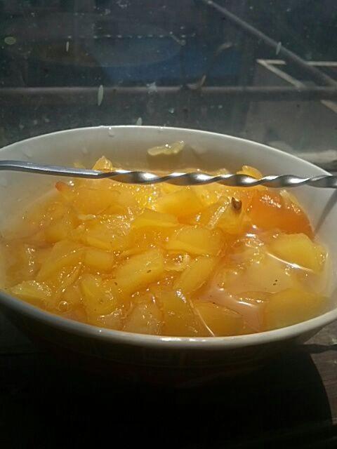 硬性芒果柚子柚子醬的做法 步骤2