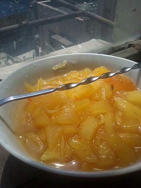硬性芒果柚子柚子醬的做法 步骤1
