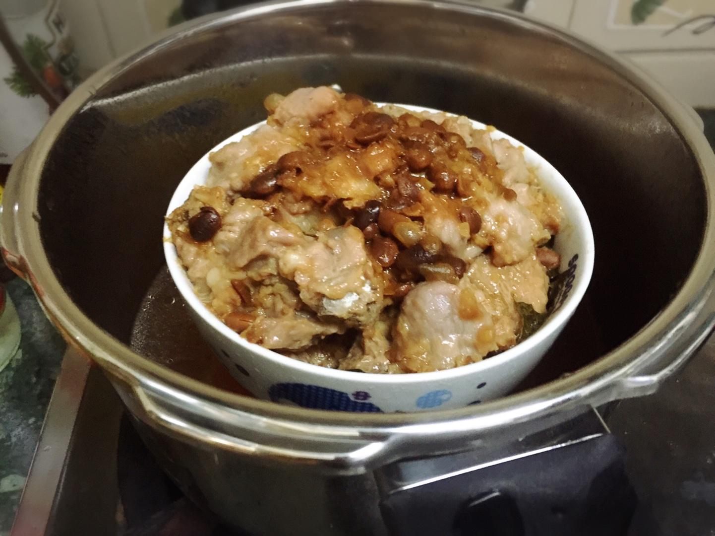 紫蘇豆醬蒸排骨的做法 步骤7