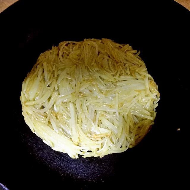 香煎土豆絲的做法 步骤4