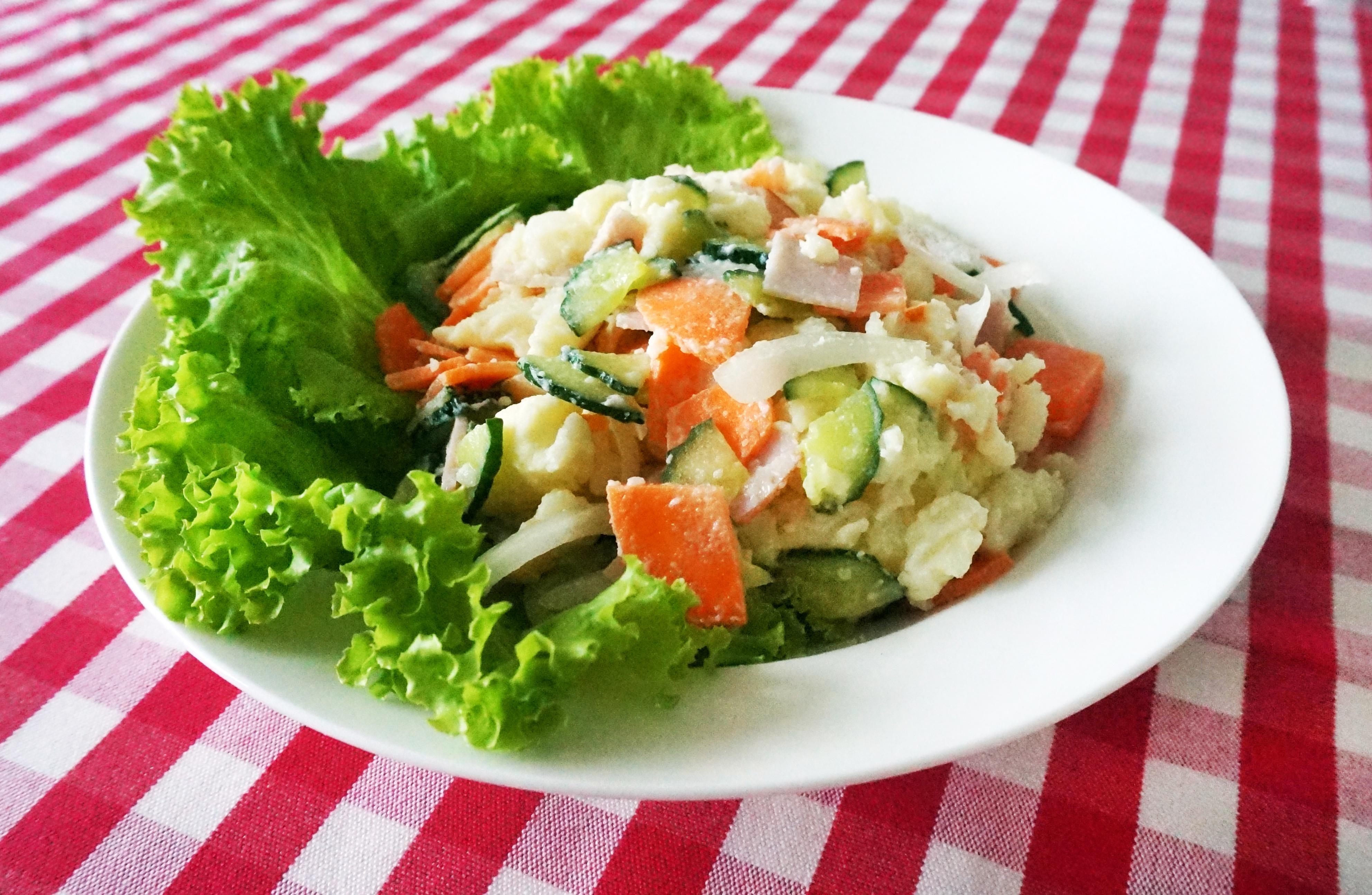 【丘比美食】土豆沙拉的做法 步骤6