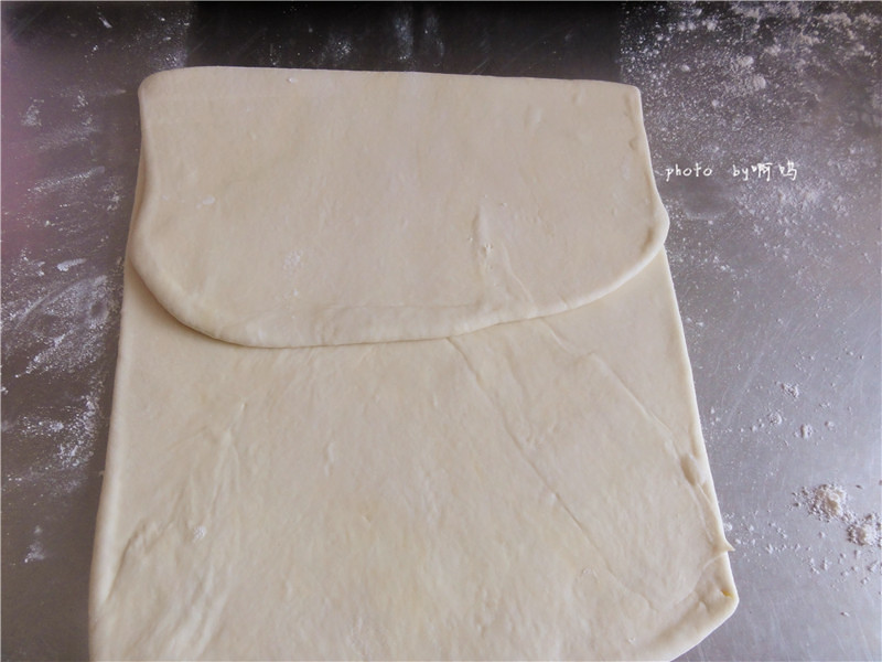 基礎千層酥皮做法--附果醬酥、風車酥、蝴蝶酥和羊角酥整形的做法 步骤11