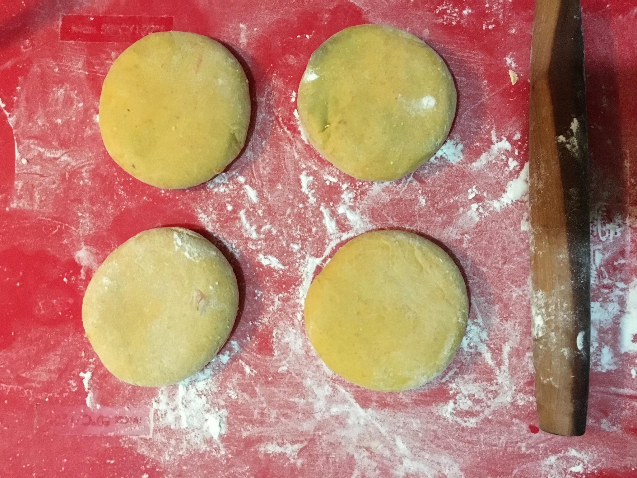 柿子餅（豆沙餡）的做法 步骤13