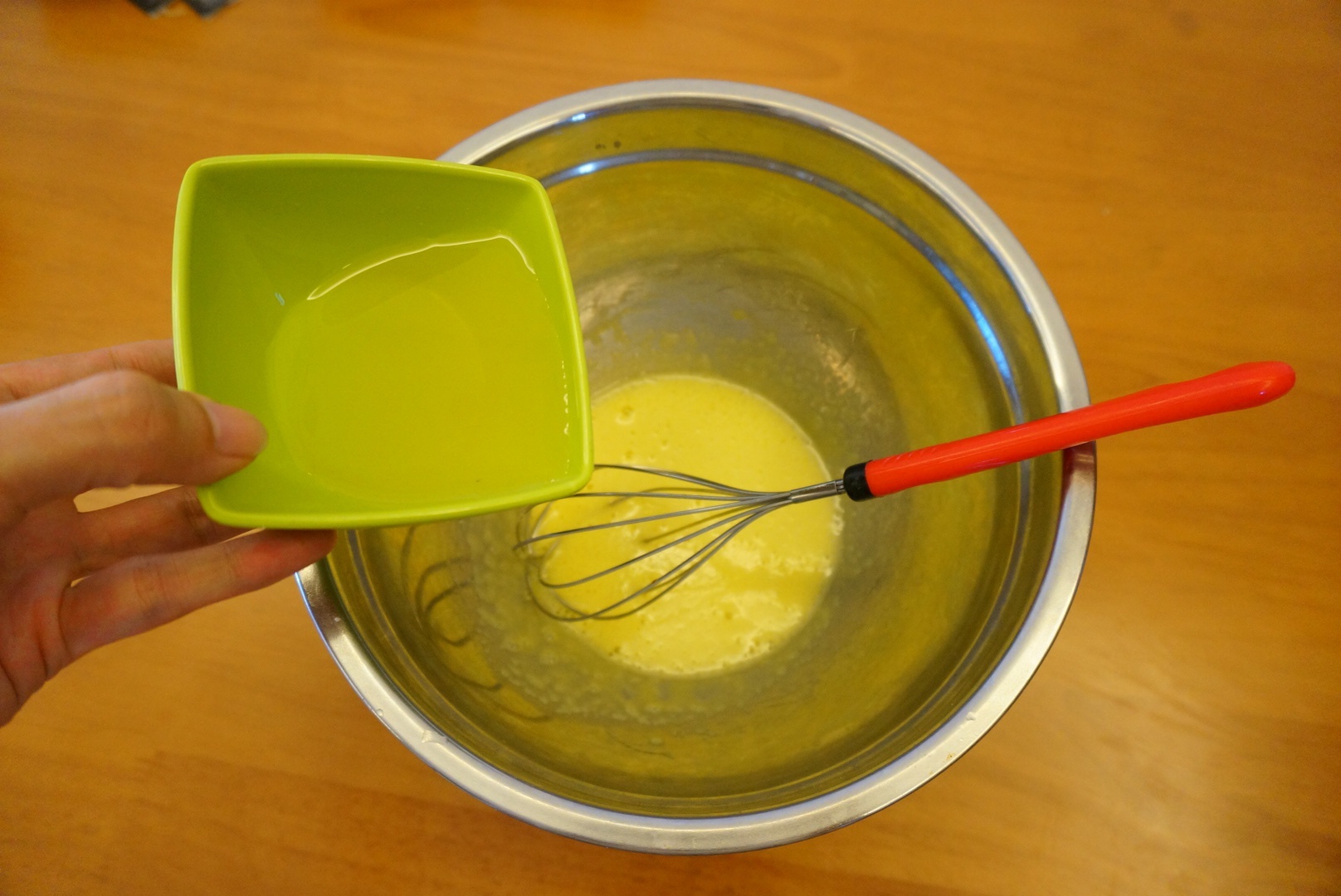 紅茶紫薯蛋糕卷的做法 步骤3