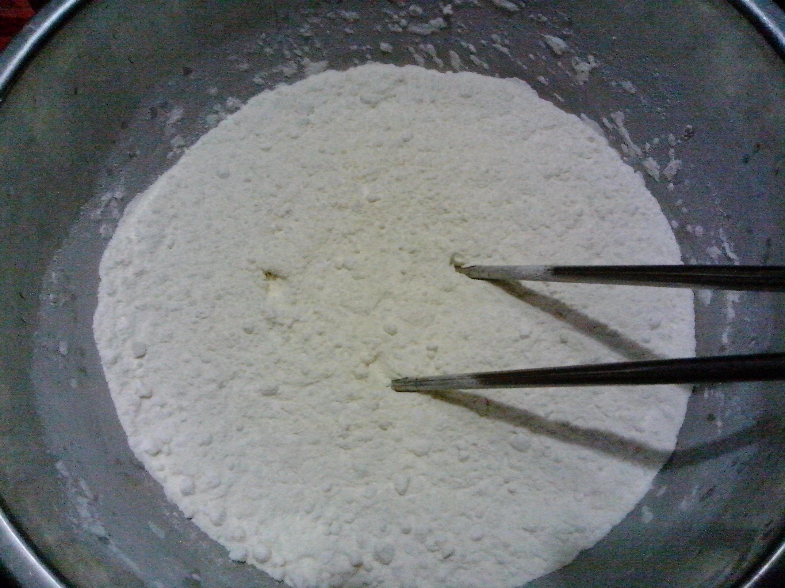 豆沙菊花包的做法 步骤1