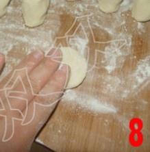 燙麪筋餅的做法 步骤8