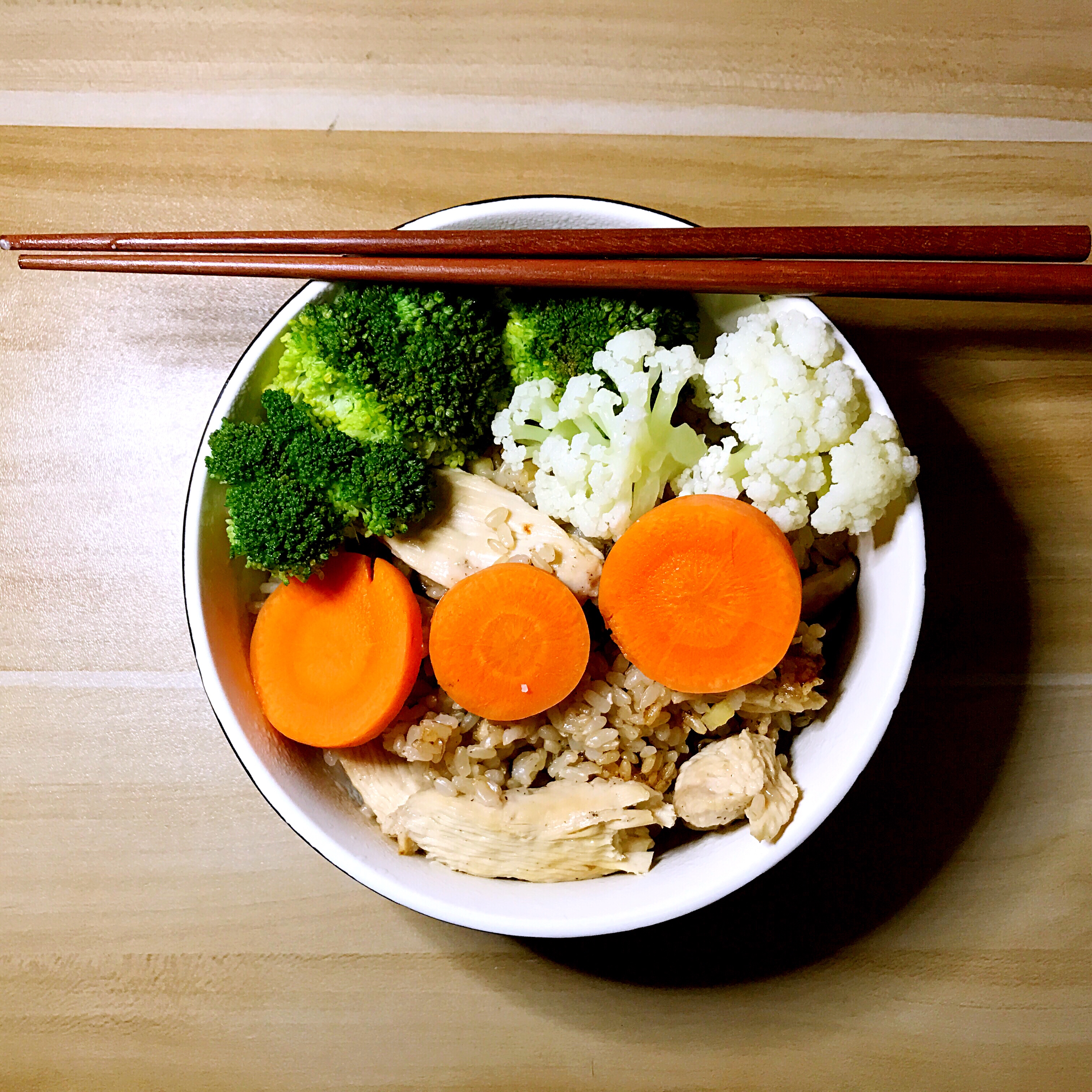 香菇雞肉糙米燜飯的做法 步骤5