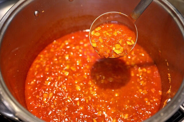西紅柿澆汁莜麪的做法 步骤8