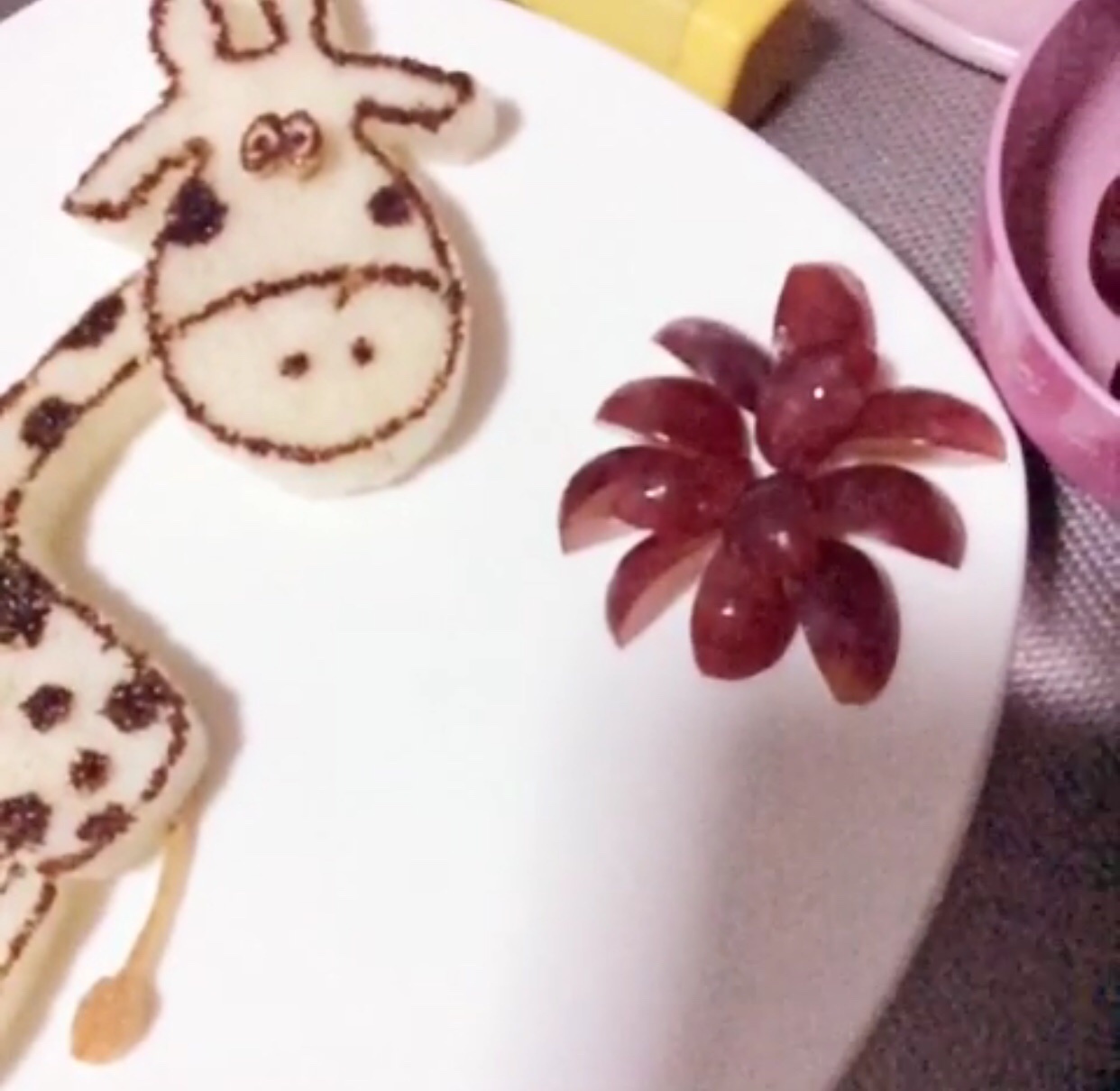 創意趣味兒童餐—長頸鹿的回眸（自制吐司版）的做法 步骤10