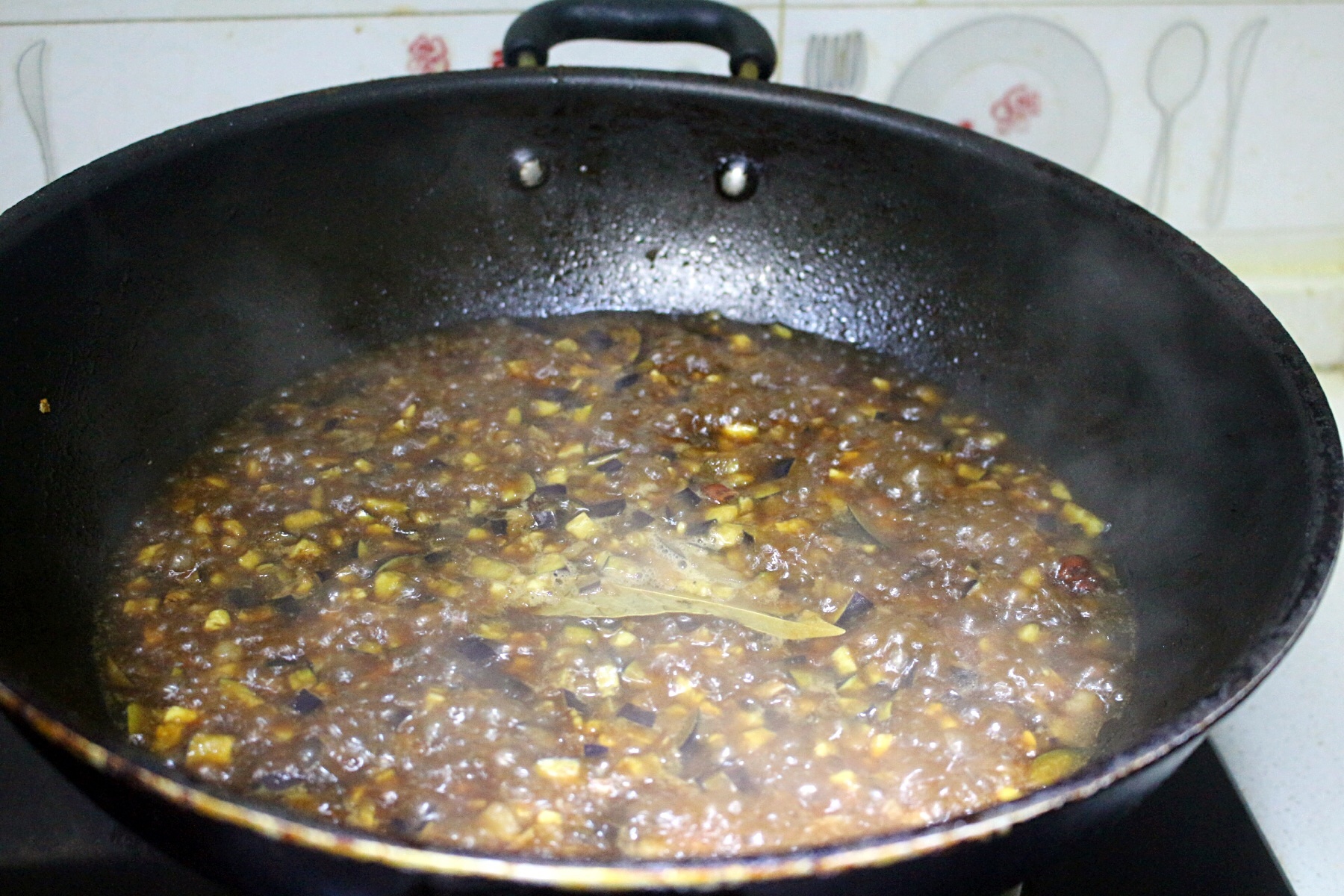 茄丁滷肉醬的做法 步骤5