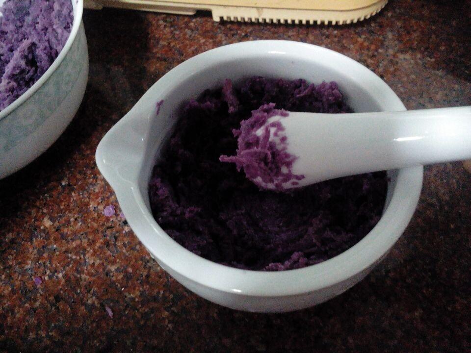 紫薯卷潮汕小吃的做法 步骤3