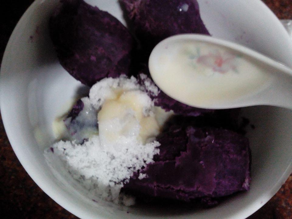 紫薯卷潮汕小吃的做法 步骤2