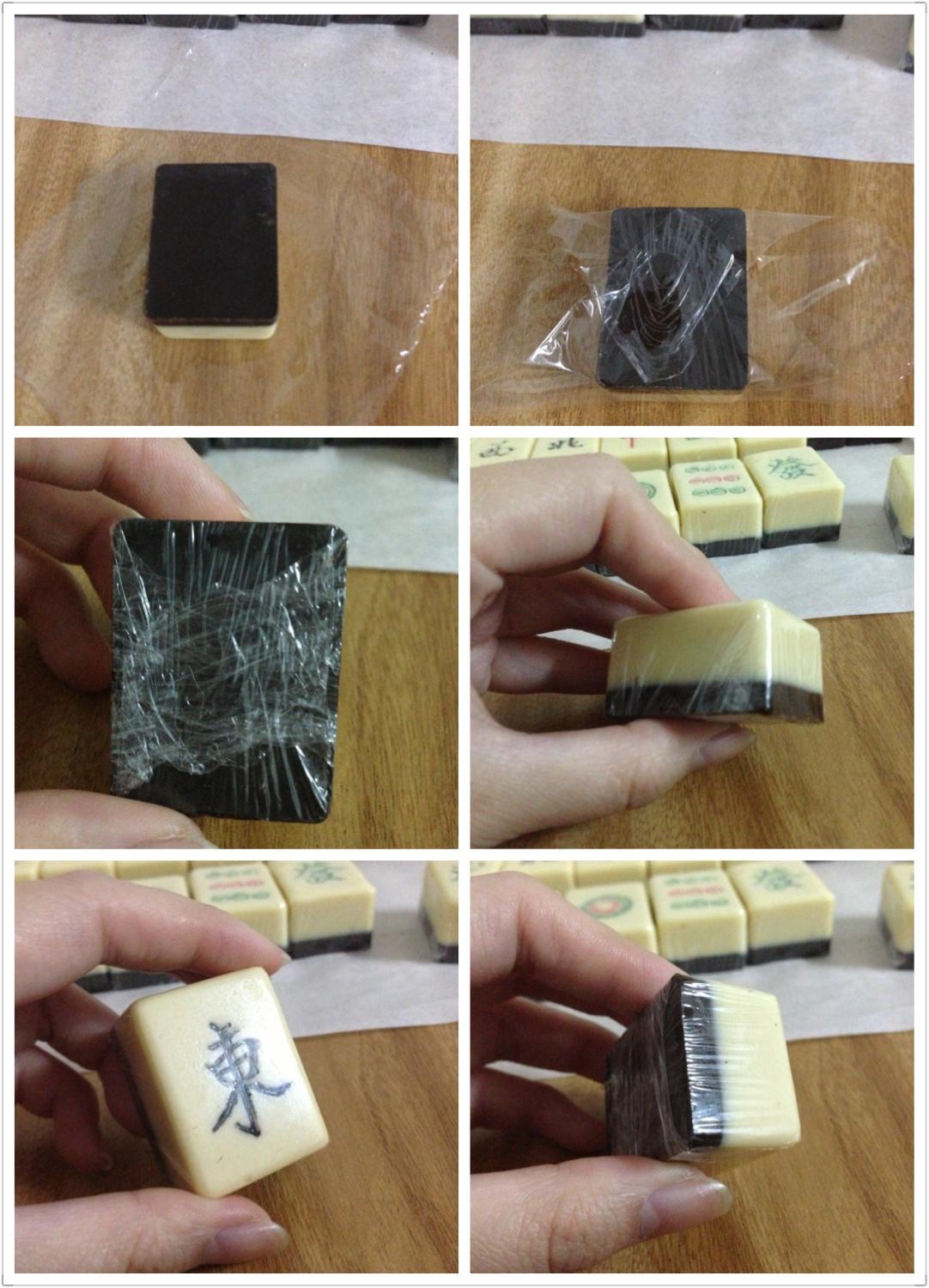 麻將巧克力之劉小喵超詳版的做法 步骤8