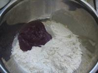 手工麪條之紫薯麪條的做法 步骤2