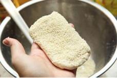 天然酵種椒鹽芝麻燒餅的做法 步骤18