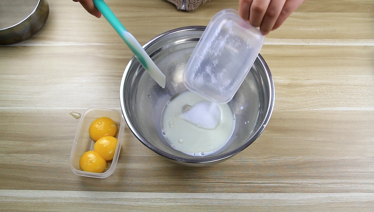 Bakingpie-榛子醬的特別吃法（一）可可榛子戚風的做法 步骤1