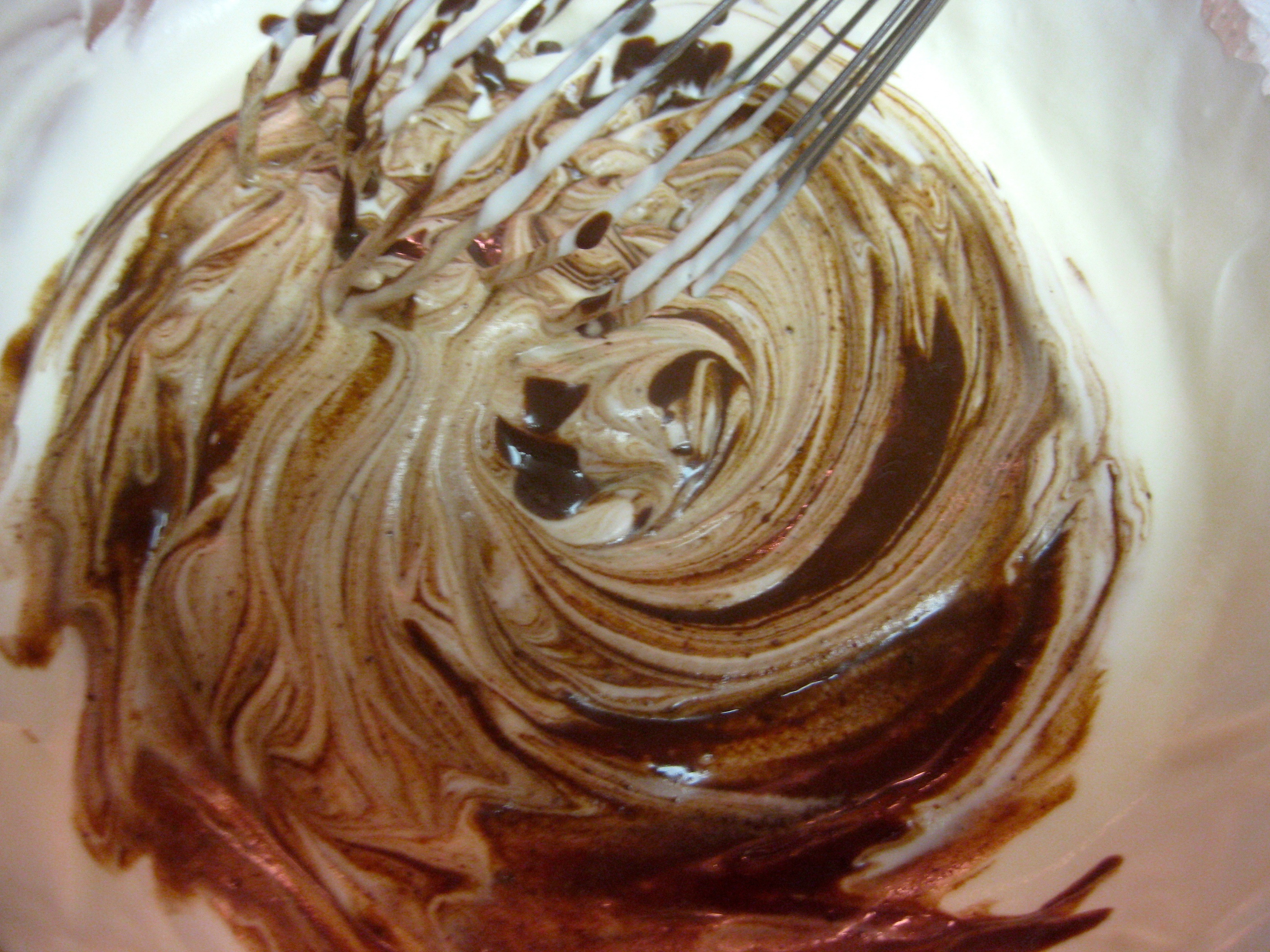 榛子巧克力樹莓慕斯的做法 步骤7