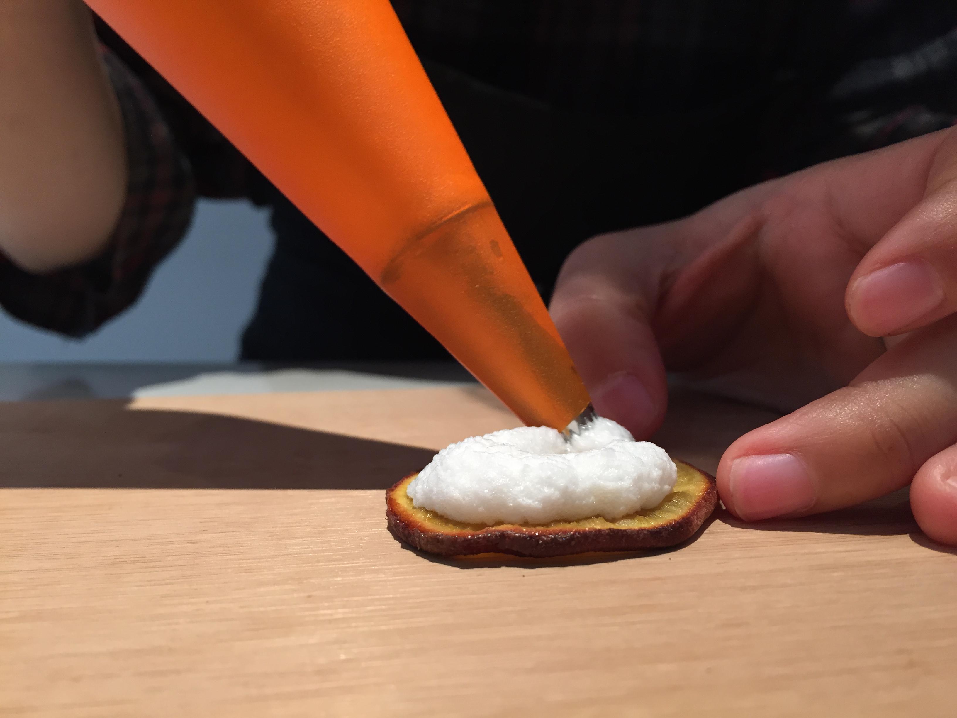 蛋白霜焗烤紅薯片的做法 步骤10