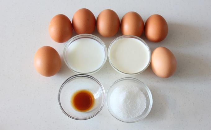 雞蛋殼布丁的做法 步骤1