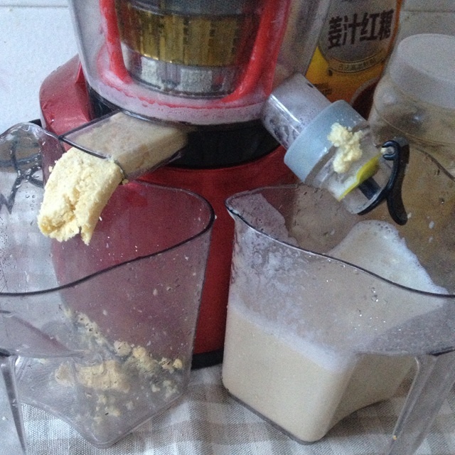 原汁機做豆漿的做法 步骤2