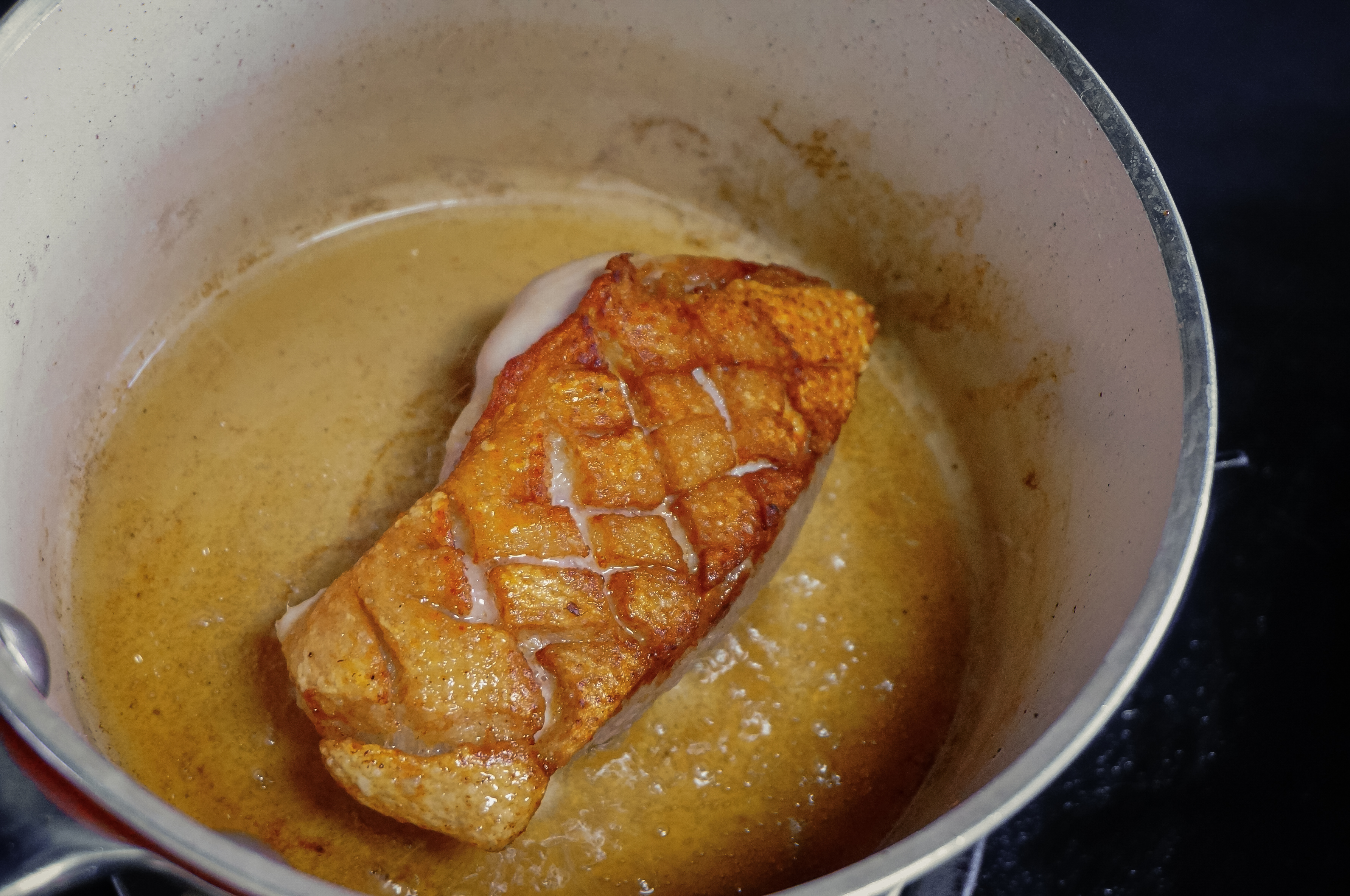 茶樹菇鴨肉湯麪的做法 步骤4
