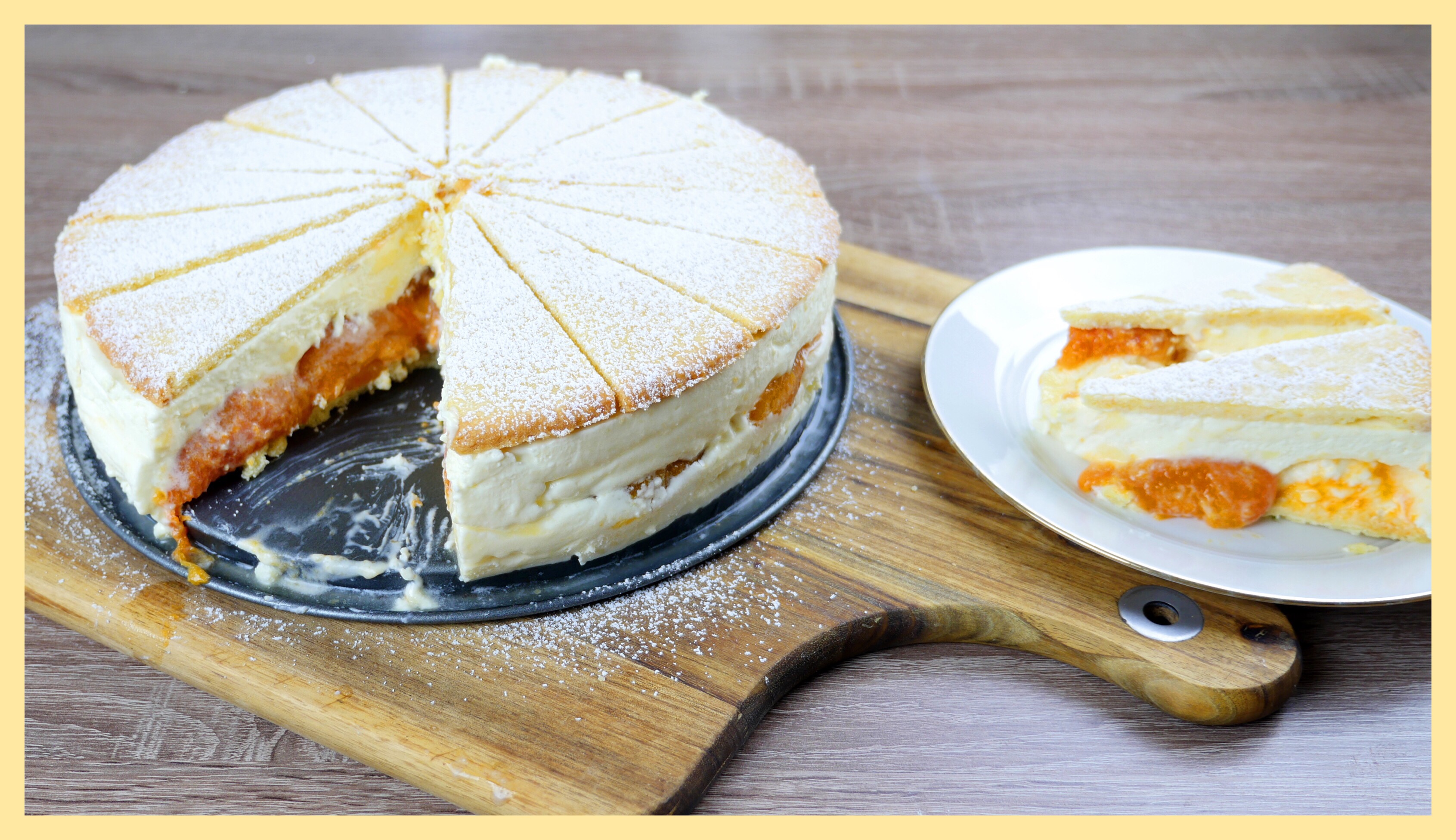 杏子乳酪蛋糕的做法 步骤15