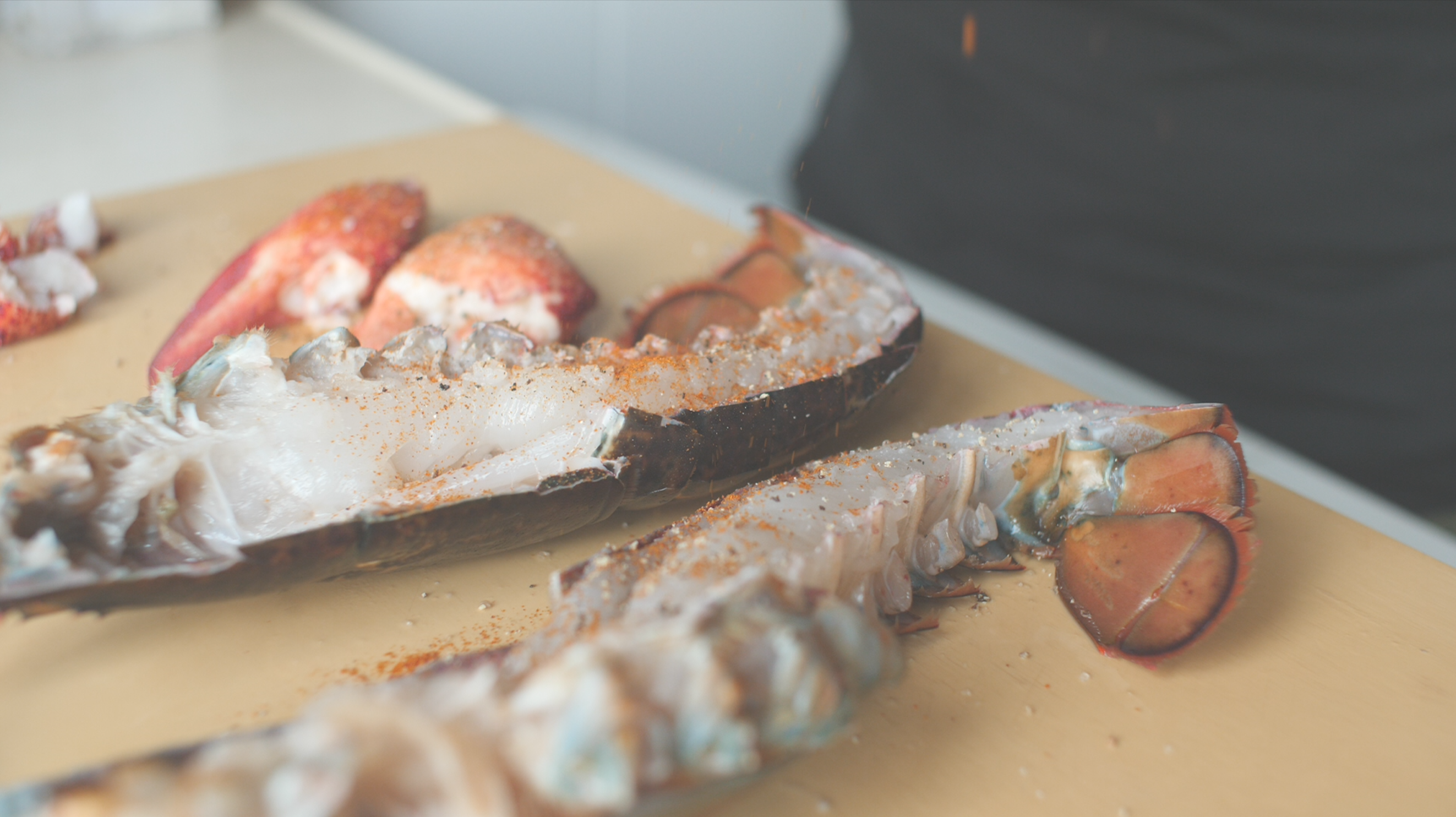 最好吃的龍蝦長啥樣~香煎波士頓龍蝦，芝麻菜沙拉，黃油蘑菇填餡的做法 步骤7