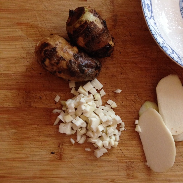 寶寶輔食：花菇芋頭飯糰（10m+）的做法 步骤2