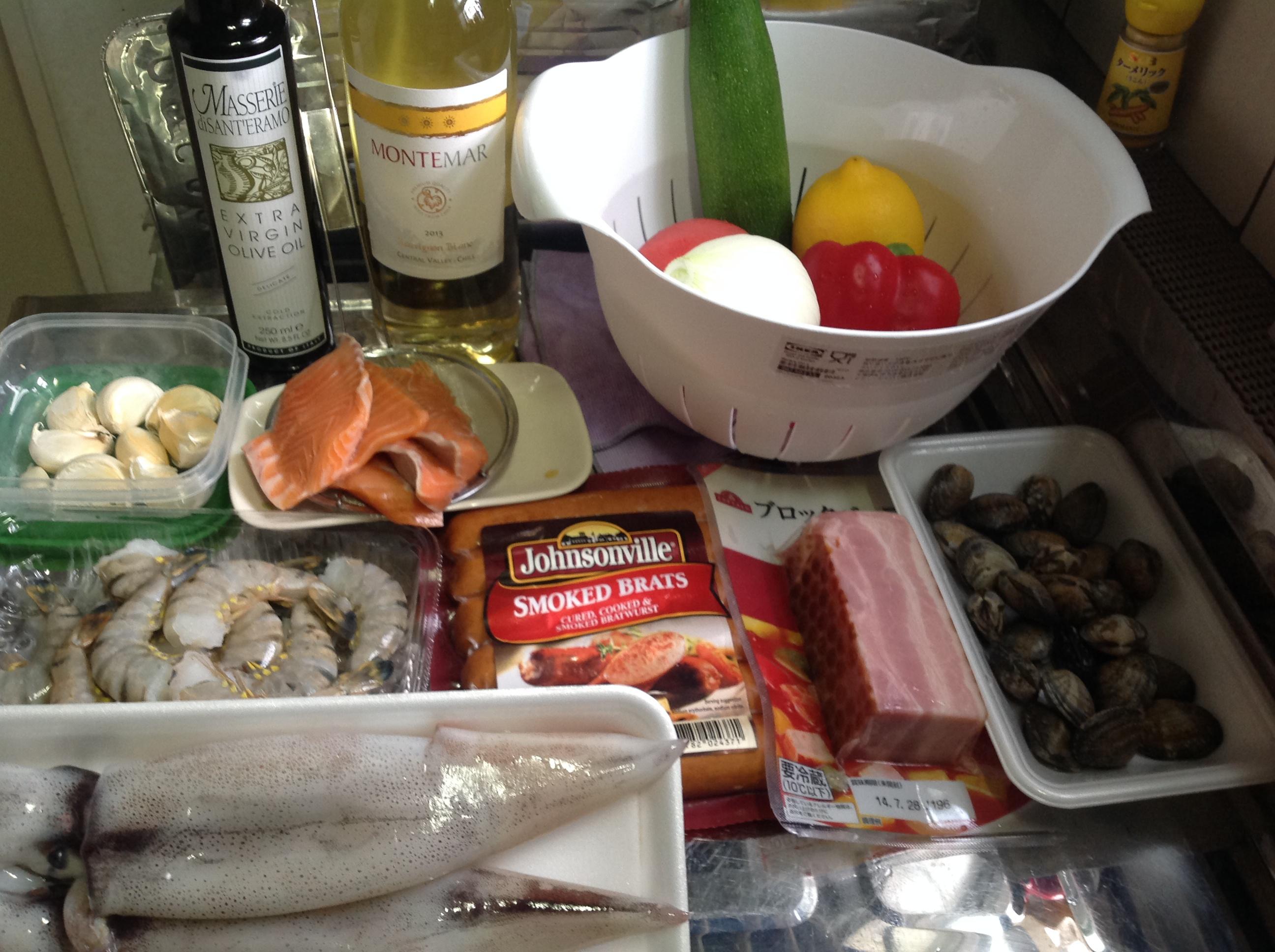 西班牙海鮮飯（Paella）的做法 步骤1