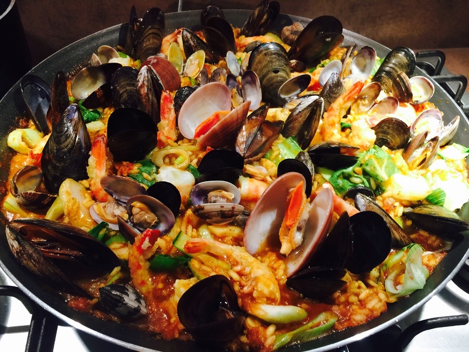 Paella西班牙海鮮飯的做法 步骤8