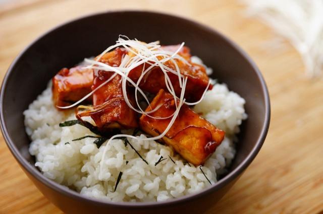 日式燒豆腐蓋飯的做法 步骤5