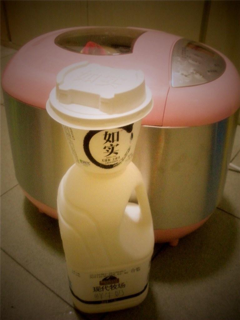 麪包機酸奶的做法 步骤1