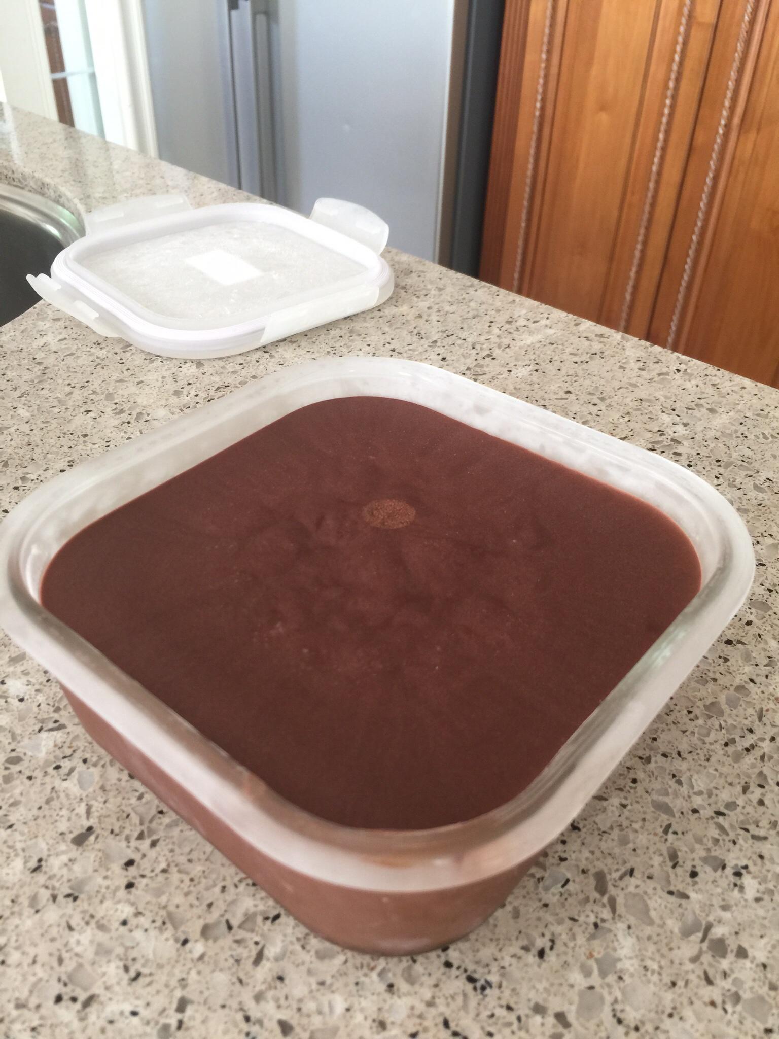 黑巧克力冰淇淋dark chocolate gelato的做法 步骤7