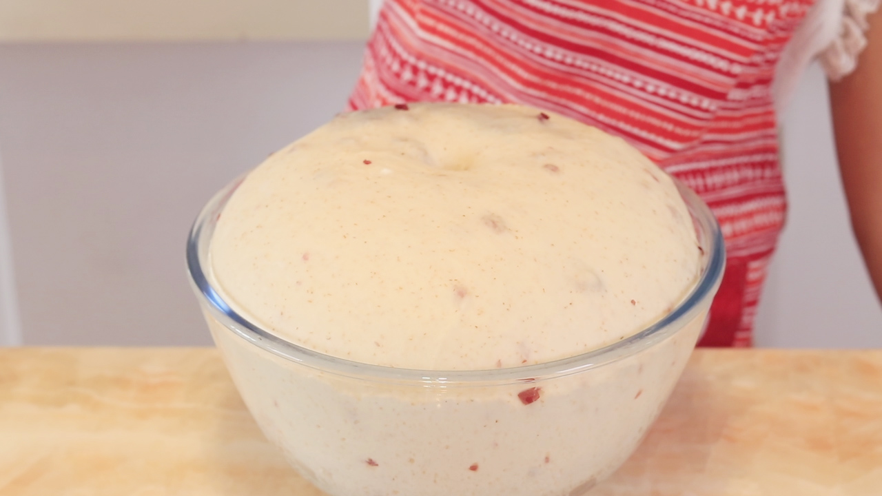 kiri奶油芝士食譜—全麥蔓越莓乳酪軟歐包（視訊）的做法 步骤10