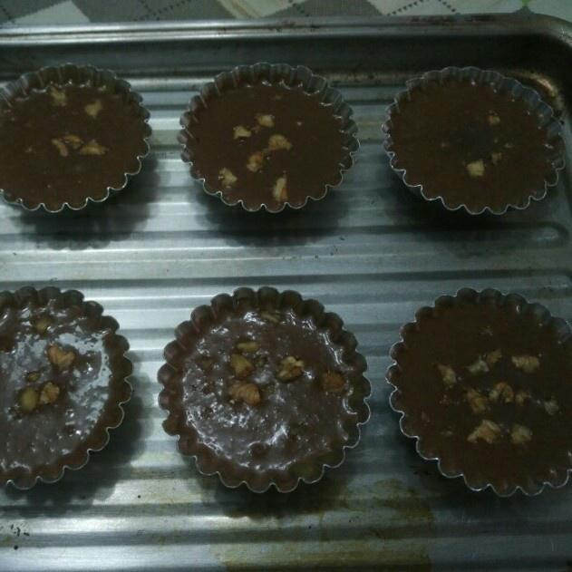 核桃仁巧克力蛋糕(蛋糕粉簡易版)的做法 步骤5