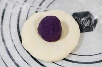 紫薯四葉草麪包（湯種法）的做法 步骤6