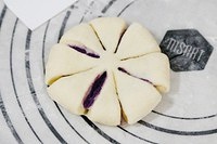 紫薯四葉草麪包（湯種法）的做法 步骤8