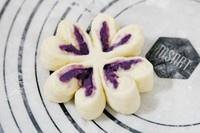 紫薯四葉草麪包（湯種法）的做法 步骤9