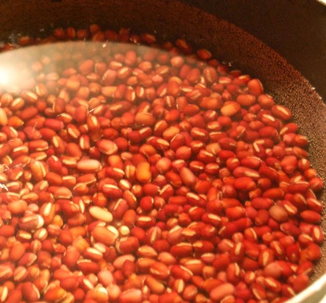 烤年糕紅豆湯的做法 步骤1