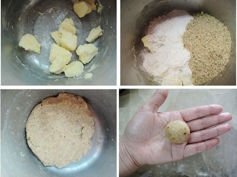 小麥胚芽酥餅的做法 步骤1
