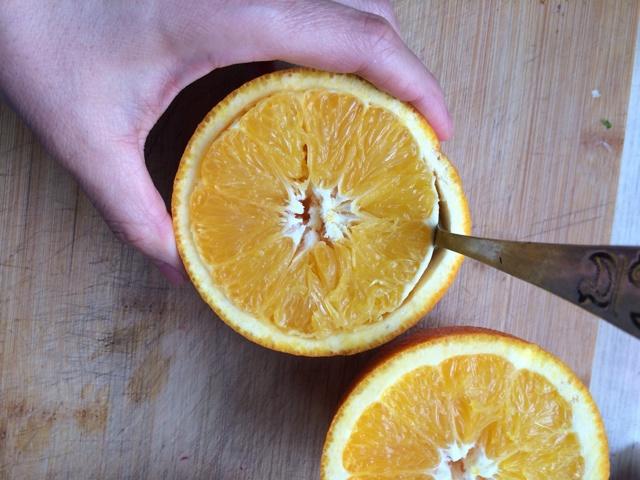 橙皮果凍的做法 步骤2