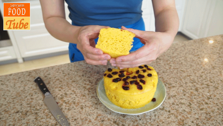 南瓜發糕 Steamed Pumpkin Cake的做法 步骤14