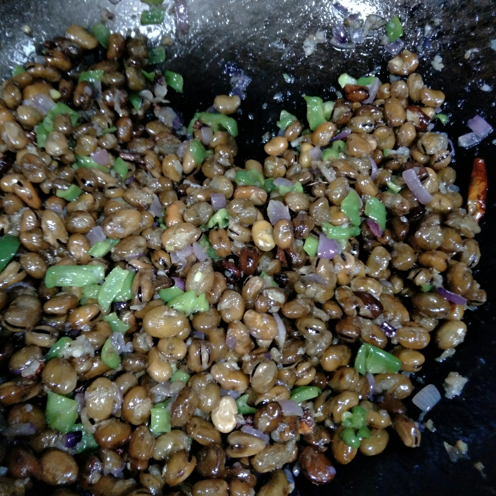 曲水豌豆 油鹽豌豆的做法 步骤4
