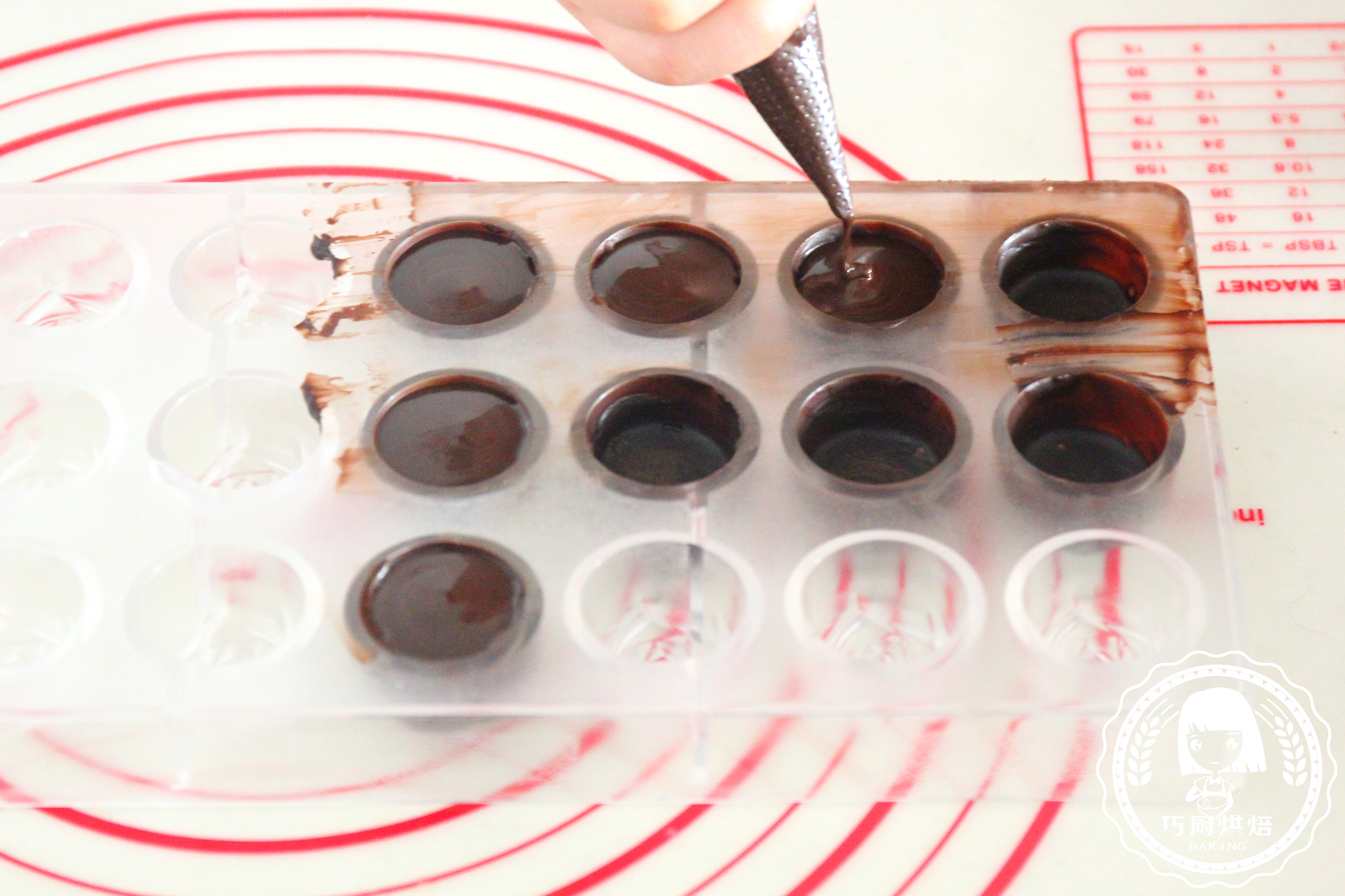藍莓夾心巧克力的做法 步骤10