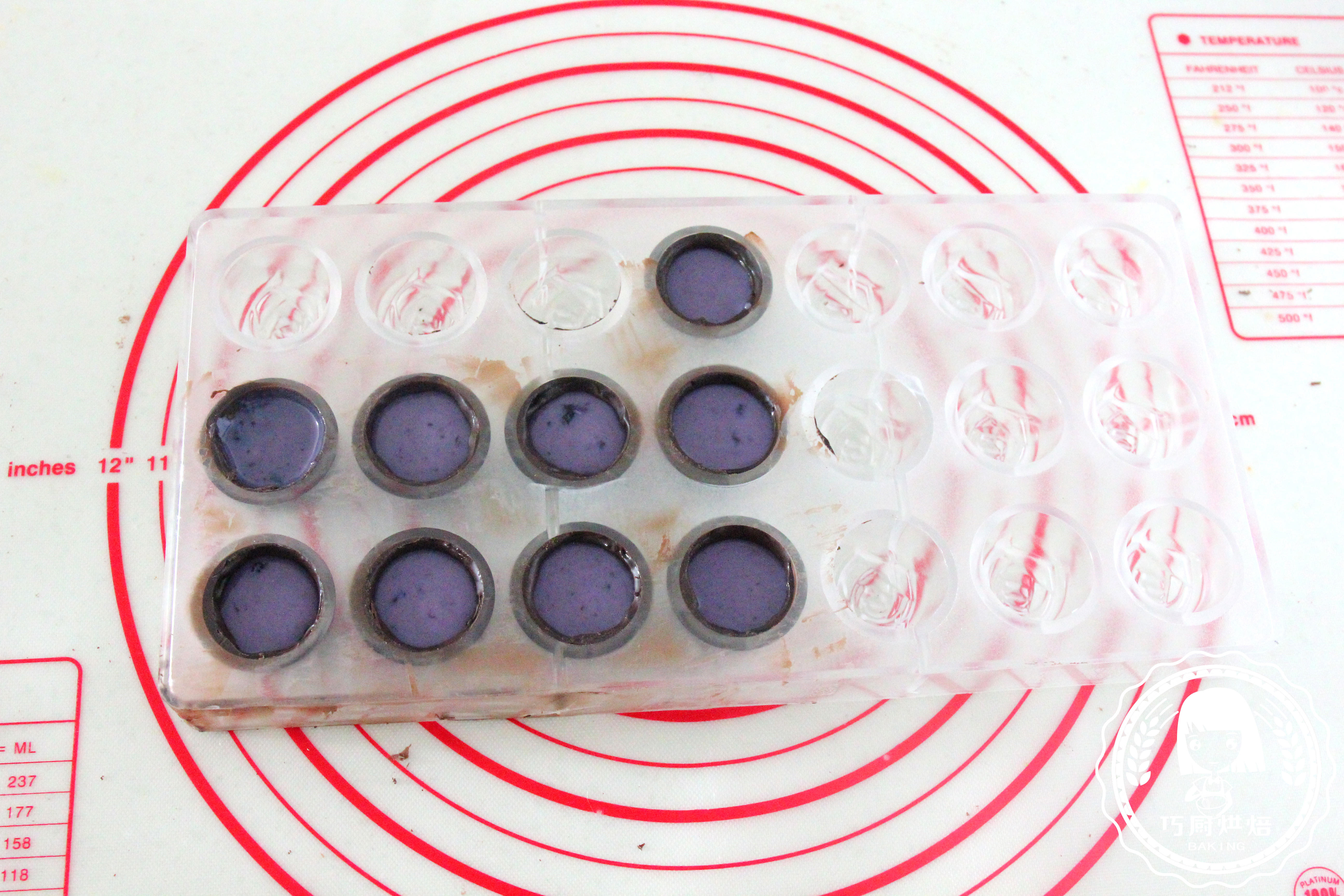 藍莓夾心巧克力的做法 步骤13