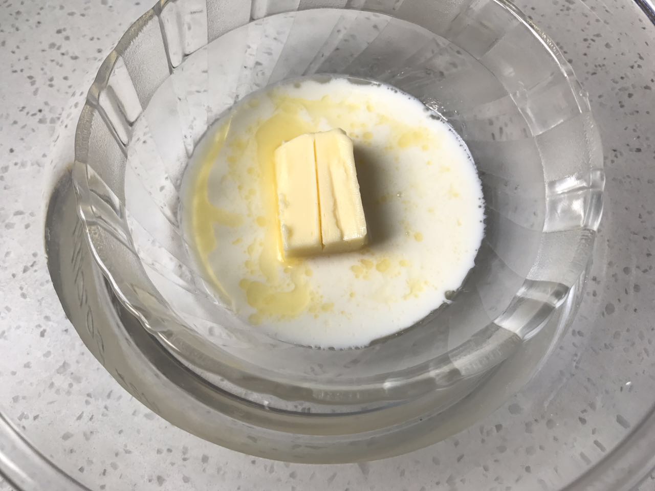 黃桃海綿蛋糕的做法 步骤8