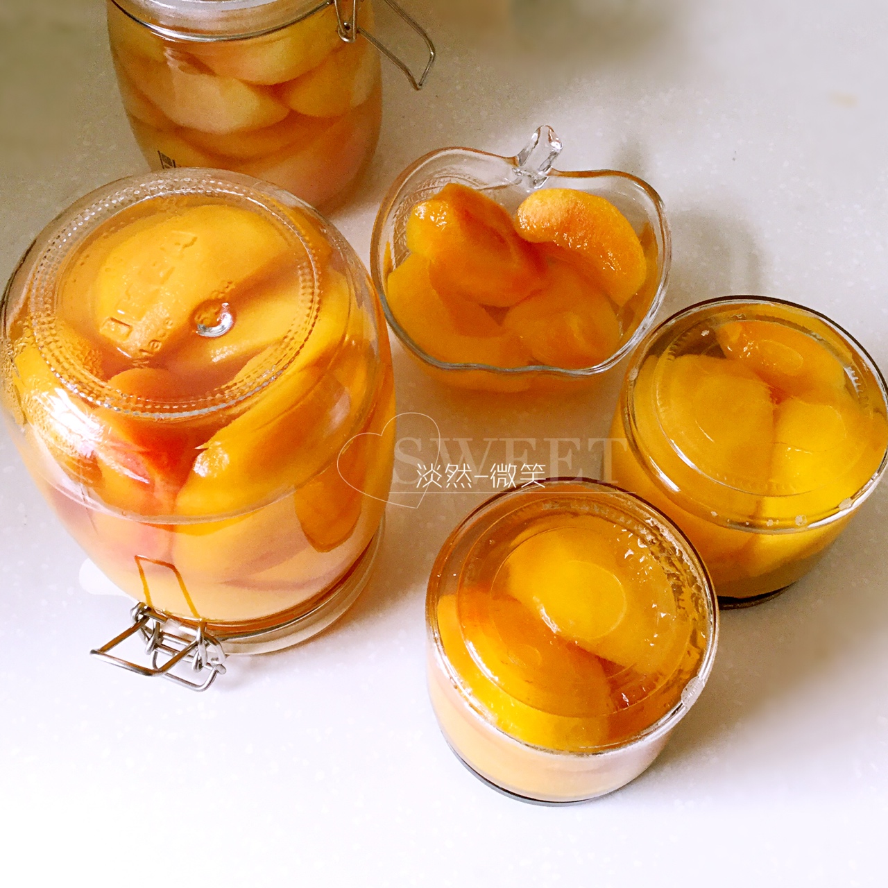 冰糖黃桃罐頭（附常溫儲存方法）的做法 步骤6